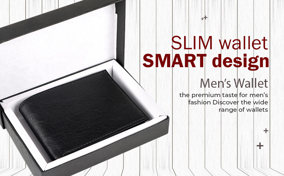 broad Bull Black Leather Wallet 